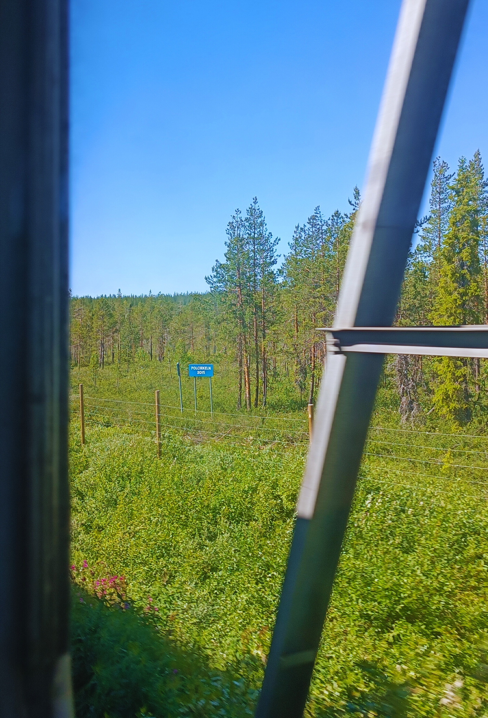 SJ Train to Abisko