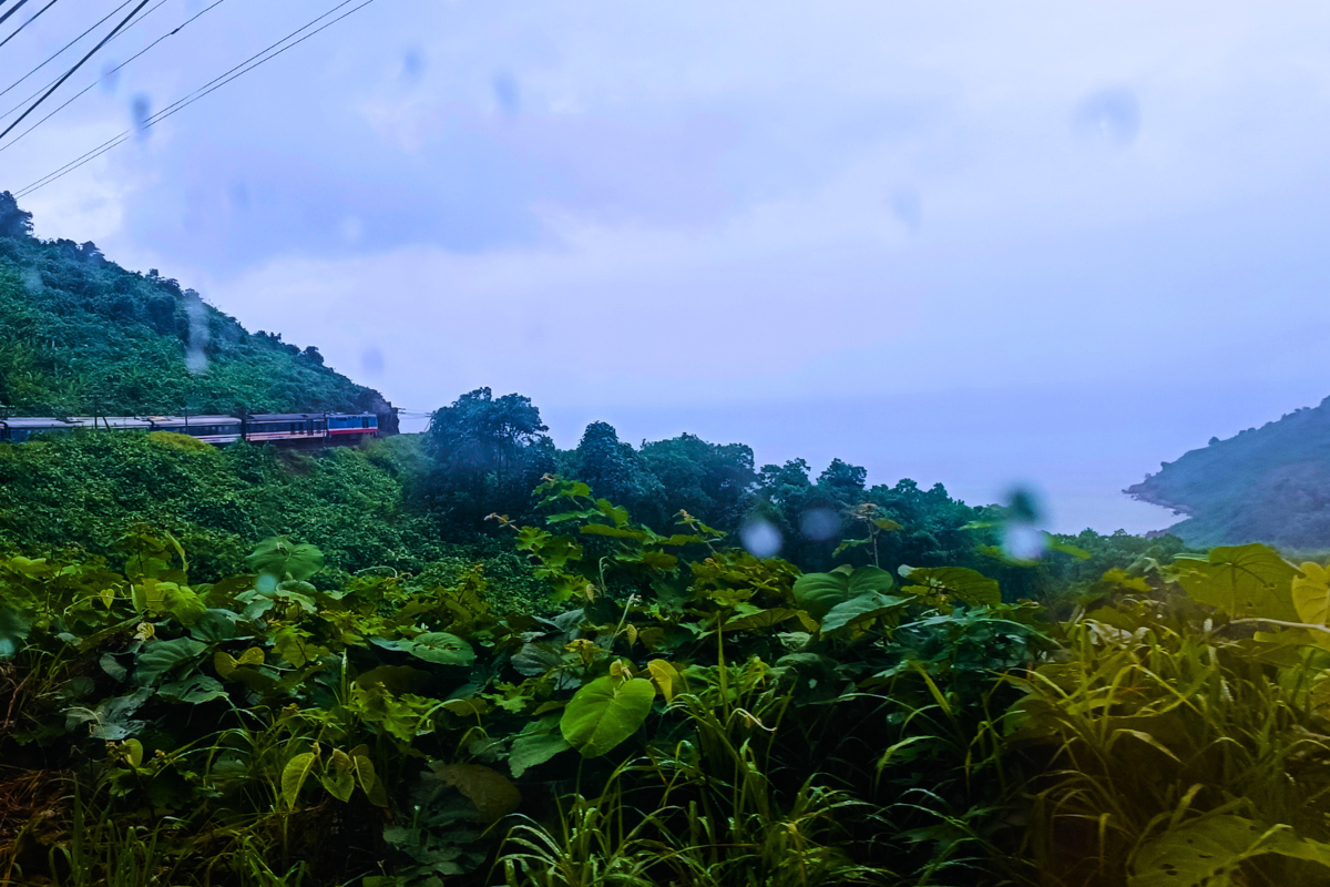 Train Ride in Vietnam