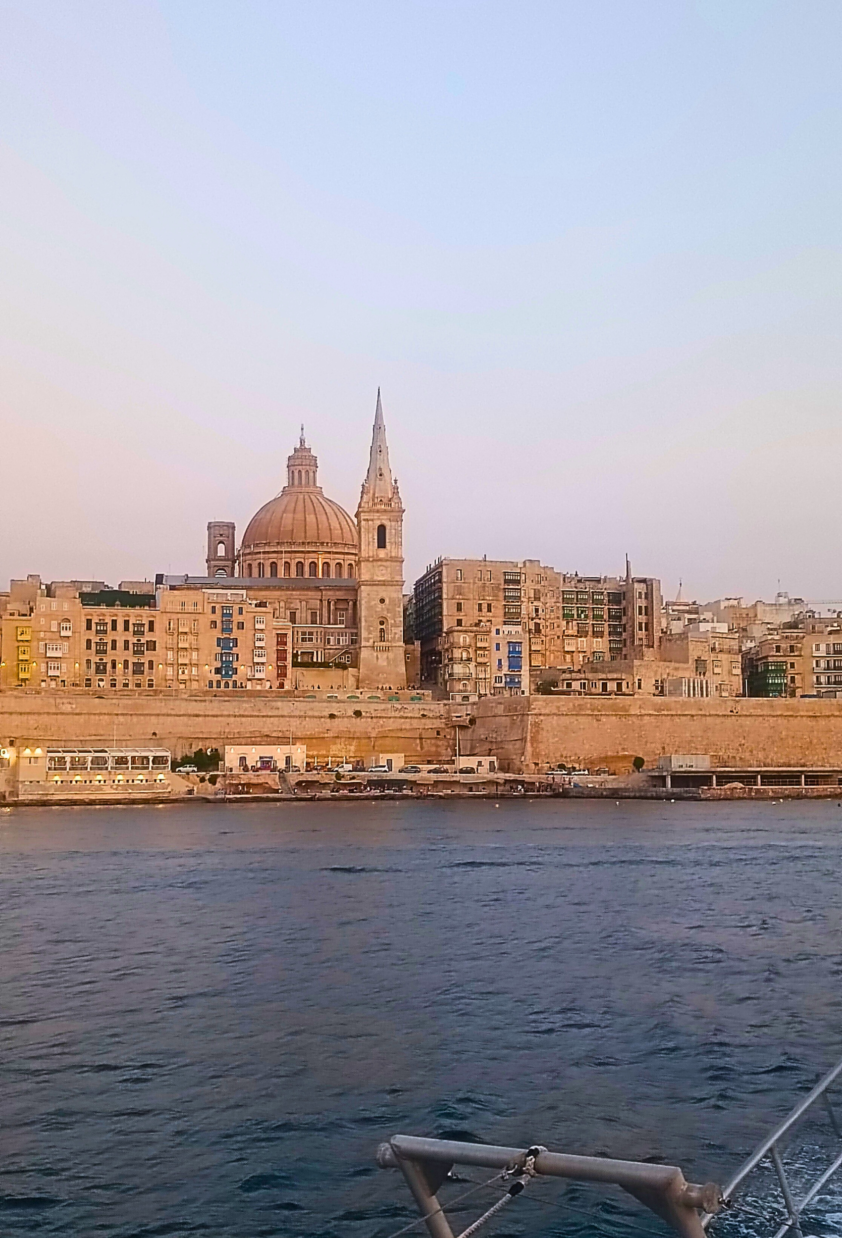 View from the Sliema-Valletta ferry