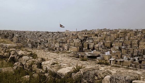 View of Amman from the citadel