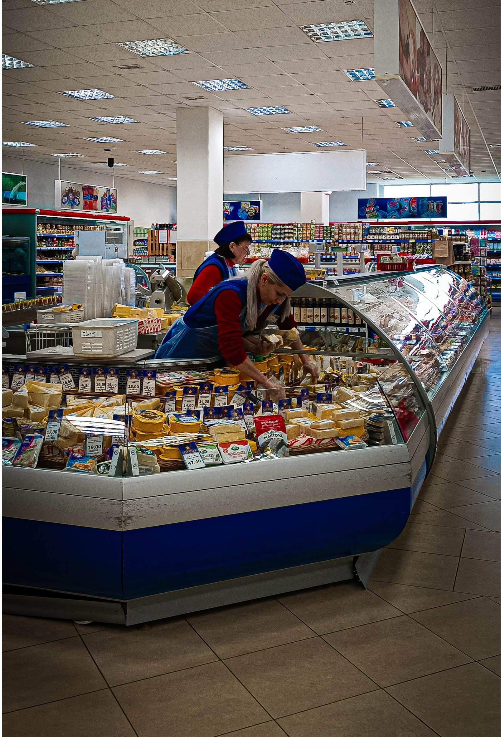 Supermarket in Transnistria