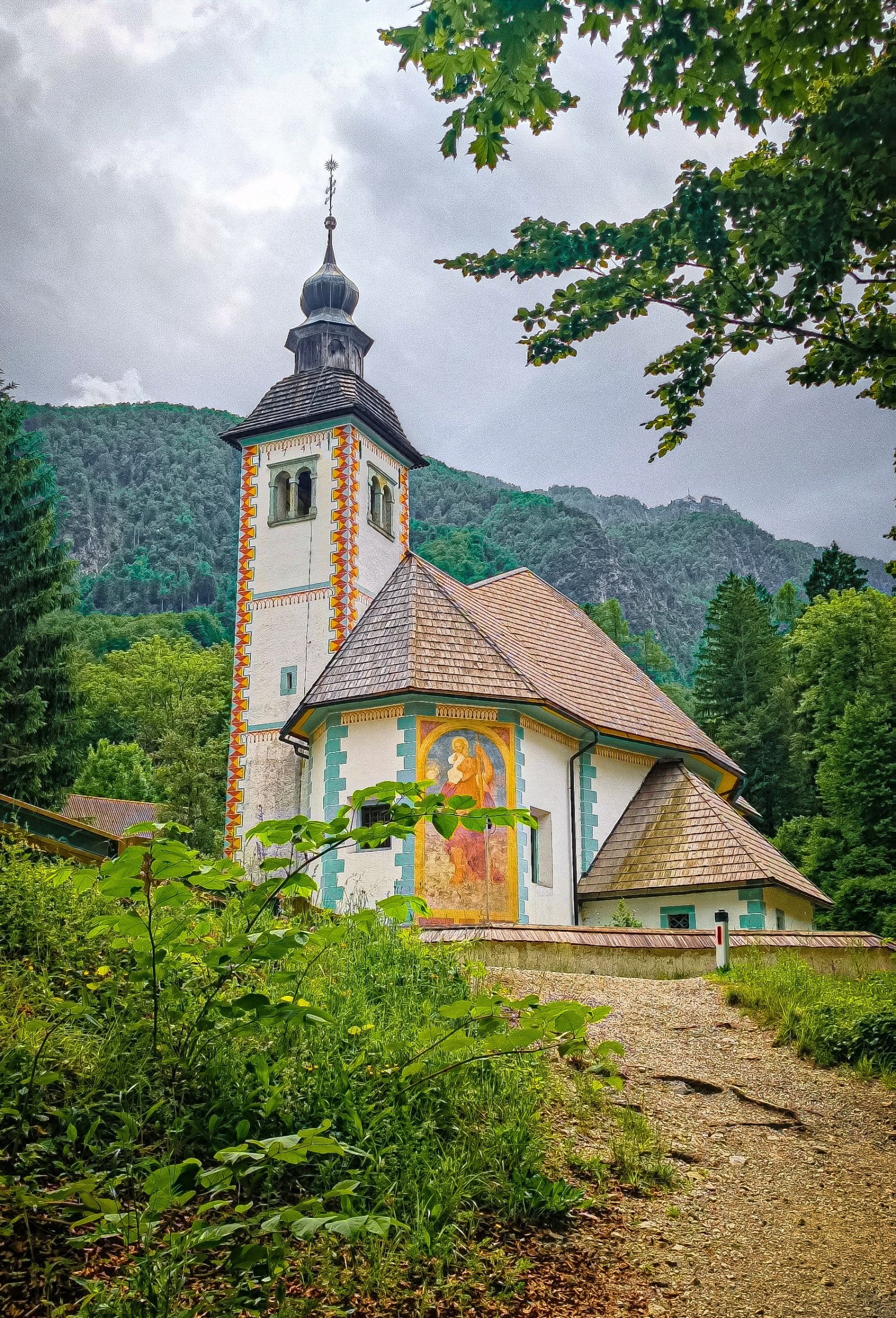 Church at Lake Bohinj