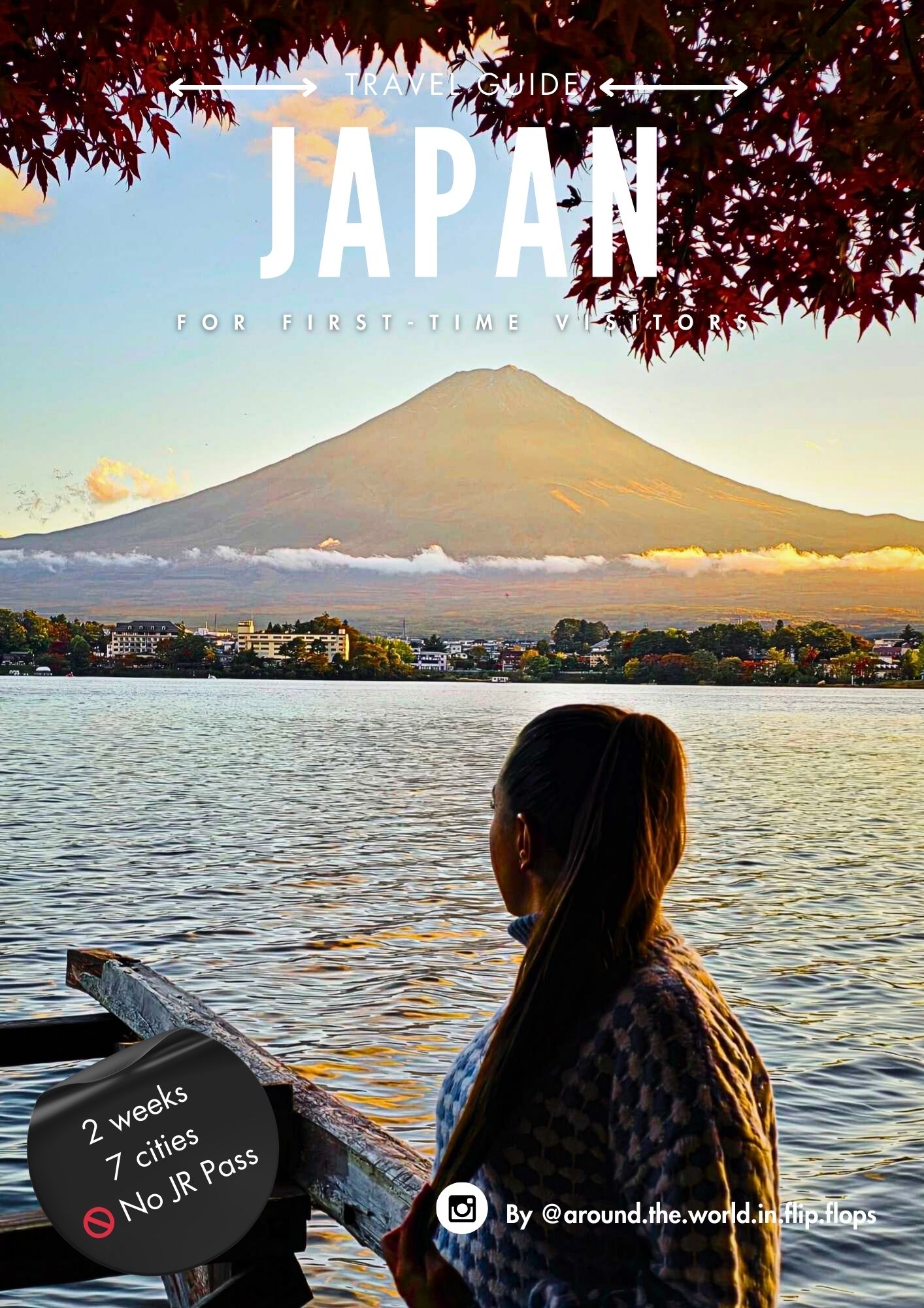 Japan 2 week travel guide cover