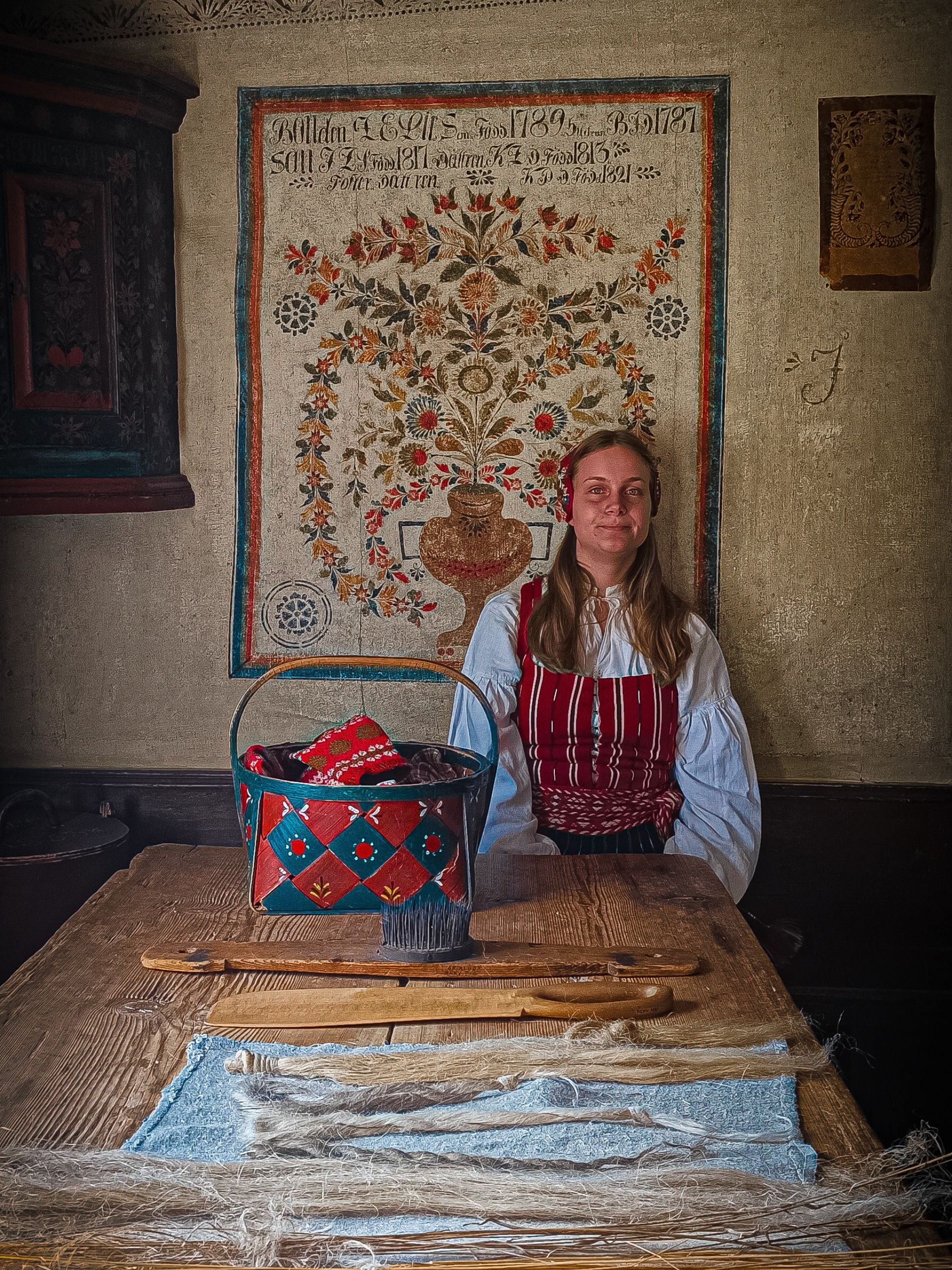 Actor at Skansen Open-air Museum