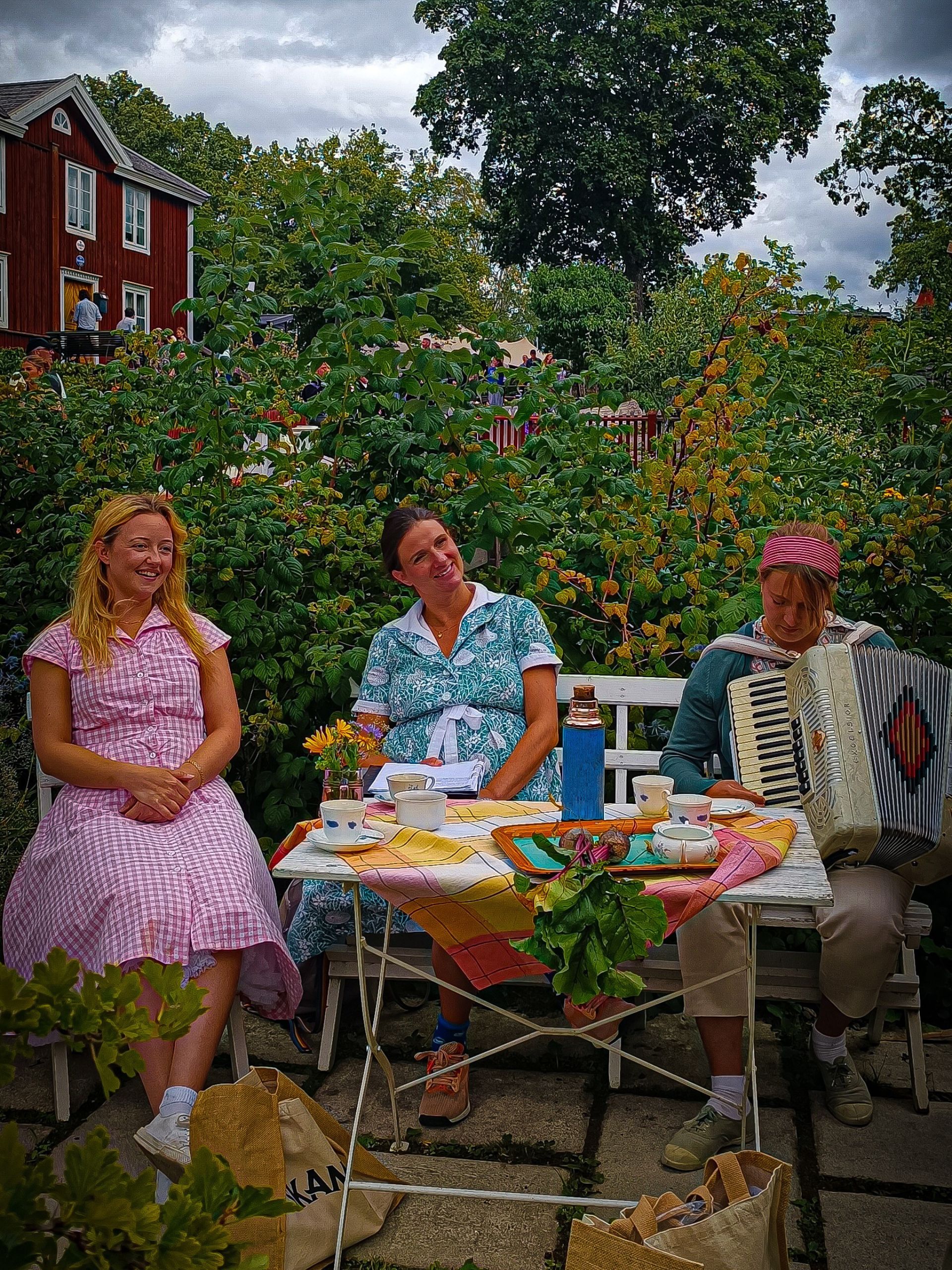 Actors at Skansen Open-air Museum