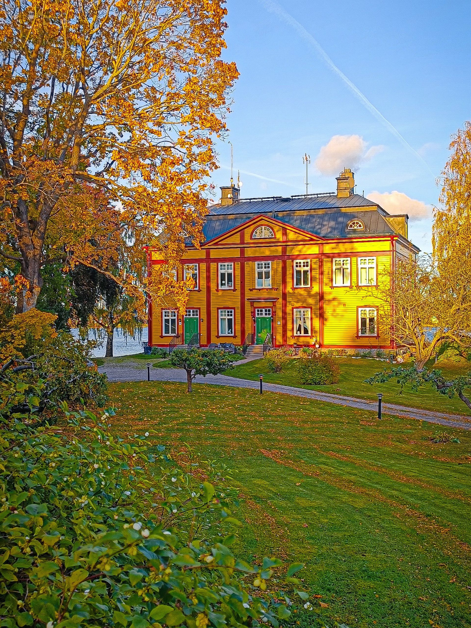 Vaxholm in Autumn