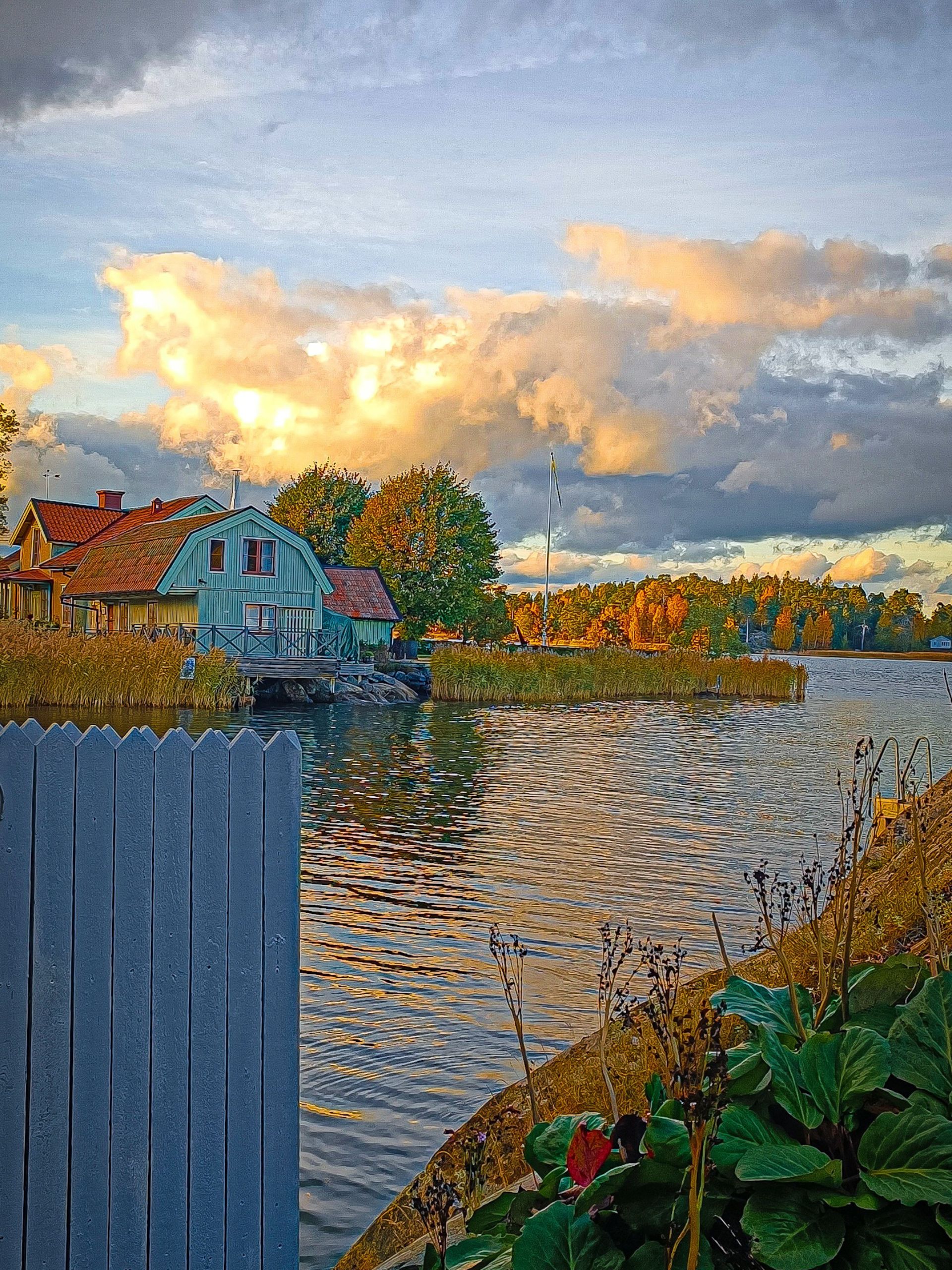 Vaxholm in Autumn