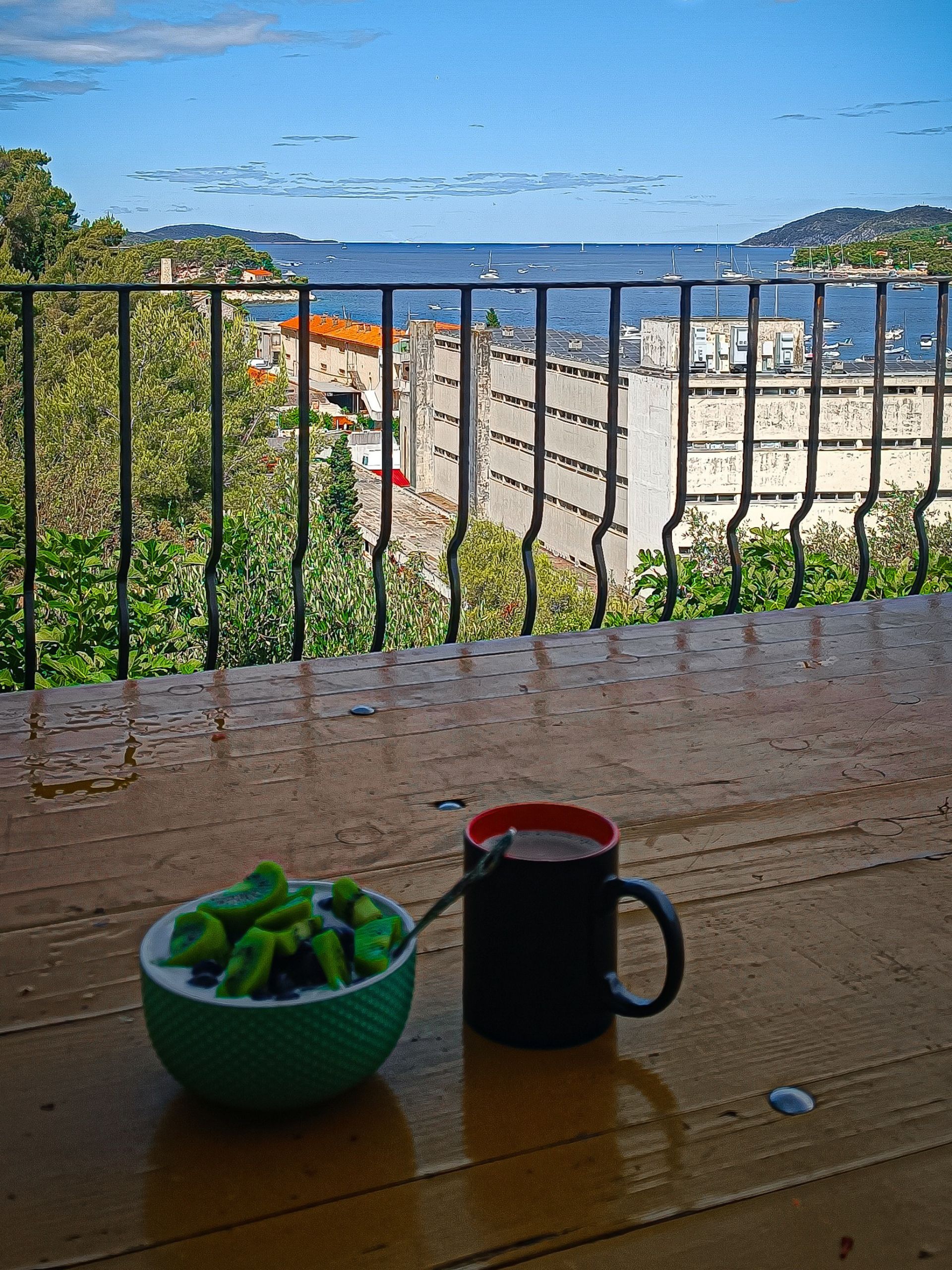 Breakfast in Hvar