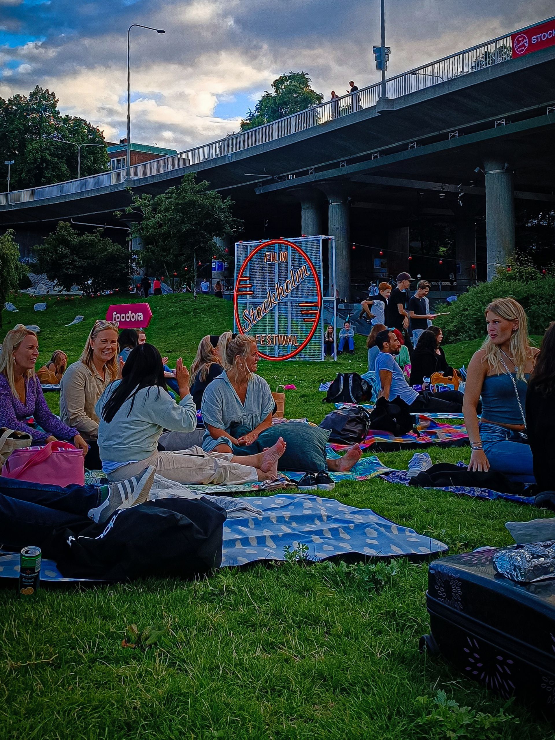 Stockholm's outdoor cinema